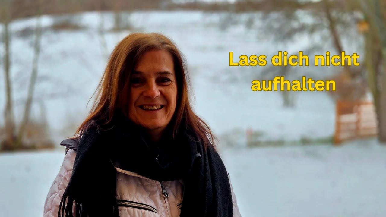 Lass dich nicht aufhalten - gestalte dein Leben so, dass du dich darin wohl fühlst