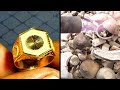 MAKING A GOLD RING  || HANDMADE 22 KT MEN'S GOLD RING