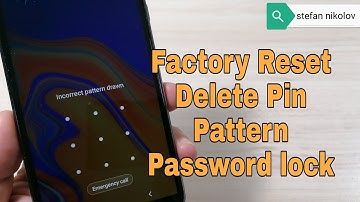 Factory Reset Samsung J4 plus SM-J415FN. Remove pattern, pin, password lock.