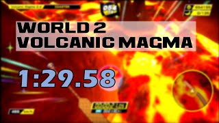 Super Monkey Ball Banana Mania - World 2: Volcanic Magma in 1:29.58