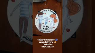 blueberry cake 🍰 #minivlog #celebrationfood #food #villagerlifestyle #partyfood #cake