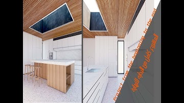 تصميم مطبخ من المودلنيج للرندر Part 2- kitchen Modeling - render Tutorial in 3ds max - vary next