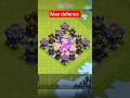 coc max defence vs dragon ll clash of clans ll #coc #shorts #clashofclans