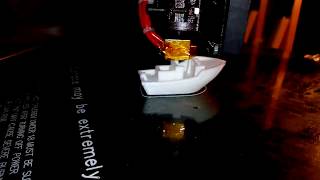 Delta Kossel Xl 3d printer Anycubiscbenchy print test