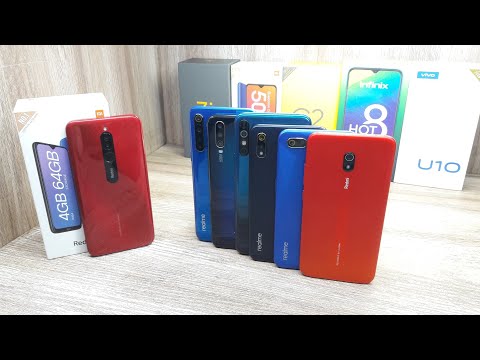 Redmi 8 vs Realme C2 vs Redmi 8A vs Realme 3i vs Hot 8 vs Vivo U10 vs Realme 5