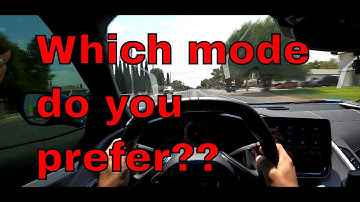 C8 Corvette driving modes and POV