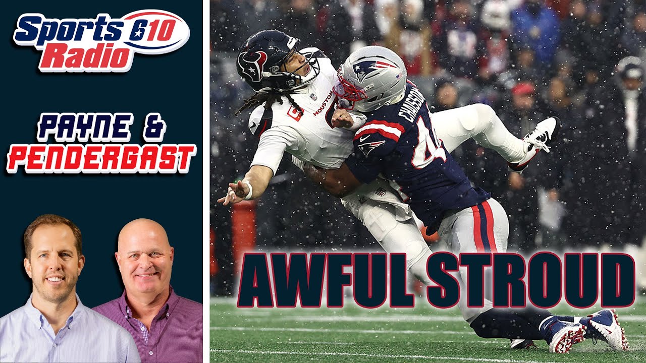C.J. Stroud was awful in Texans' playoff loss in New England