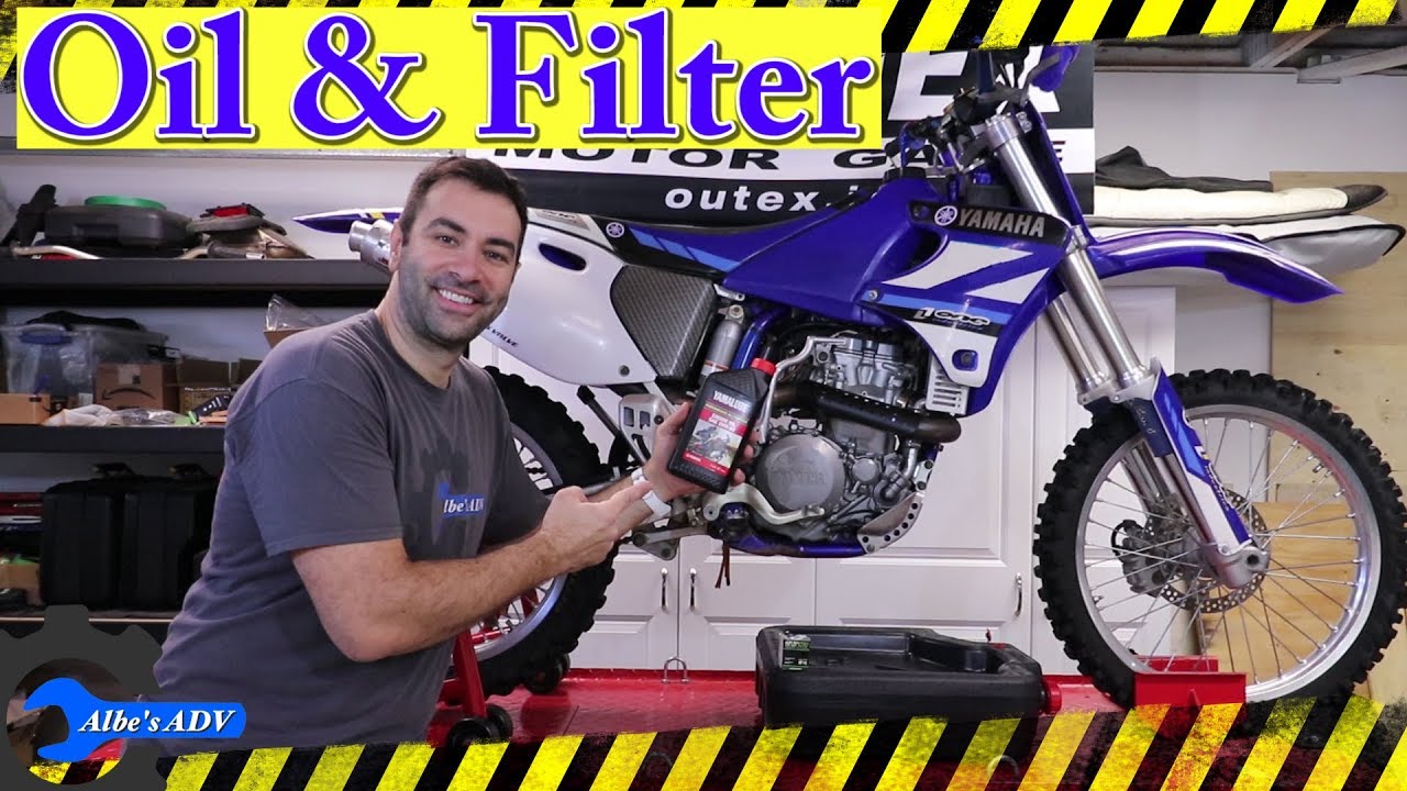 Yamaha YZ426F oil and filter change - Ep 4 - YouTube