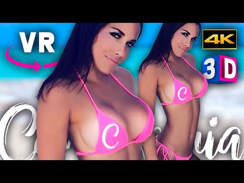[VR 3D 4K] CANNAFORNIA GIRLS - SEXY BIKINI BABE SELFIE IN VIRTUAL REALITY - 360/180 VIDEO