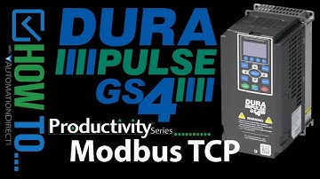 Productivity PLC Connect to a GS4 VFD via Modbus TCP from AutomationDirect