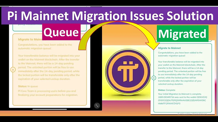 Pi Mainnet Migration in Queue Solution | Pi Problems solved | Do this now for  pi Migration