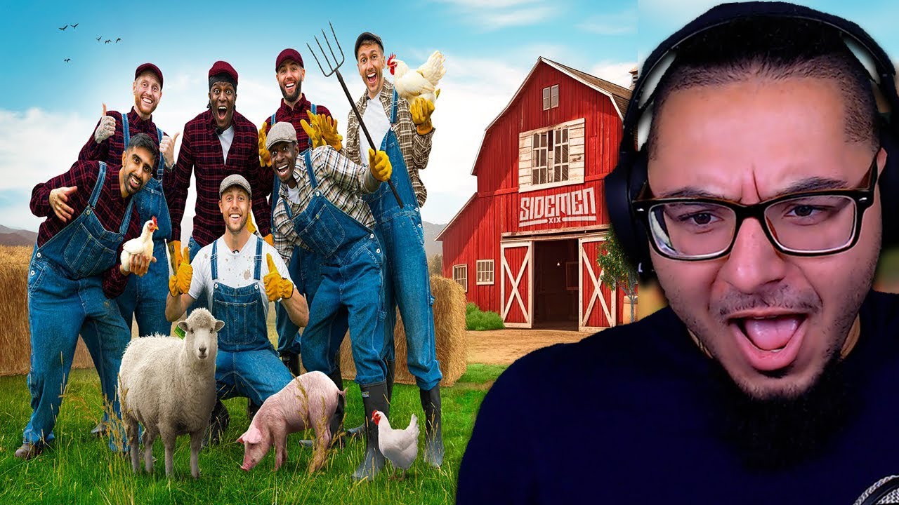 SIDEMEN BECOME FARMERS FOR 24 HOURS | REACTION