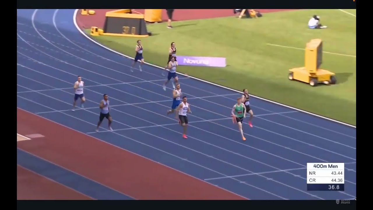 OMG Charlie Dobson SHOCKS the Field Mens 400m Final British Champs 2025