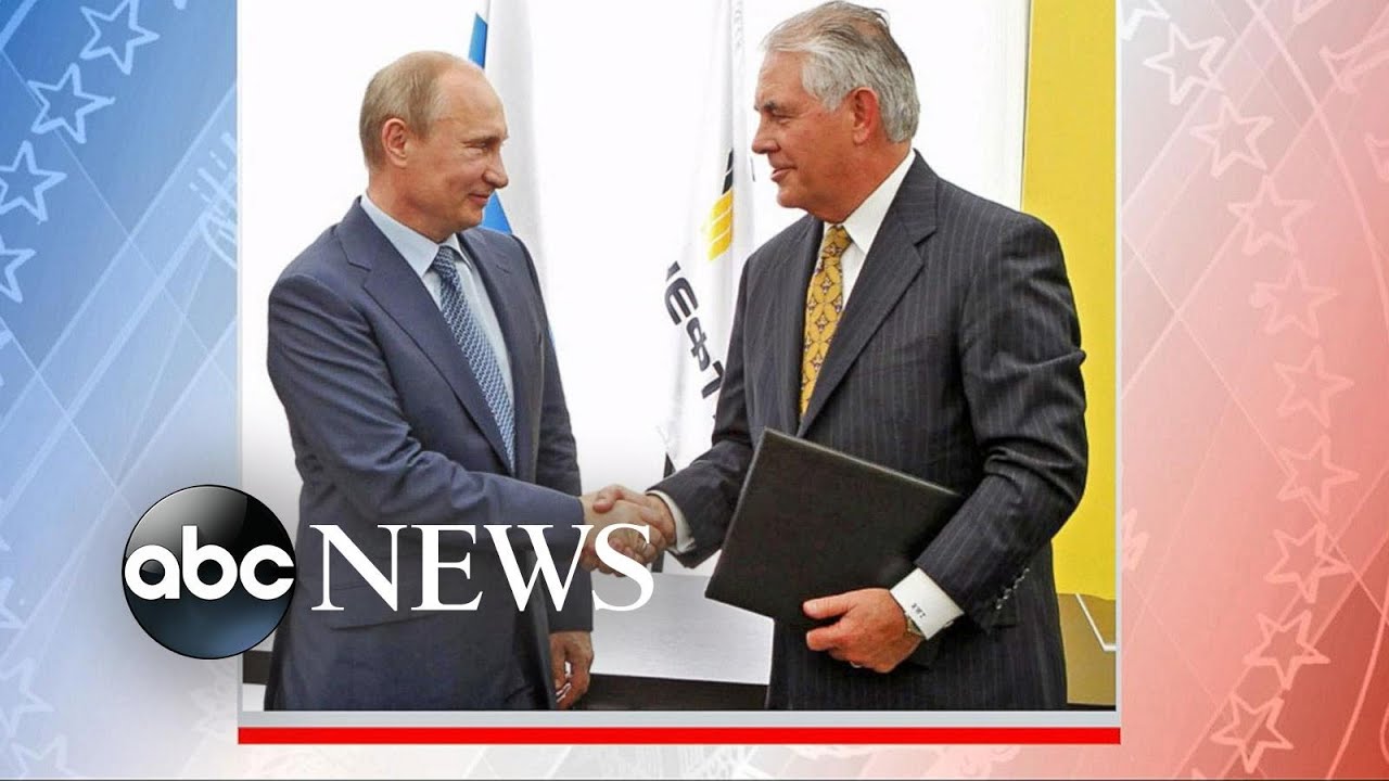Rex Tillerson's Relationship with Russia