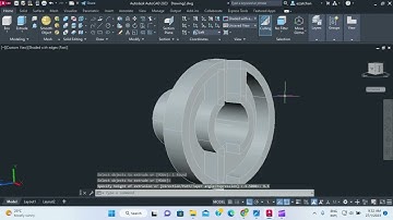 AutoCAD Simple 3D Stock Guide - Half Section