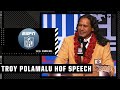 Troy Polamalu's 2020 Pro Football Hall of Fame Induction Speech | NFL on ESPN