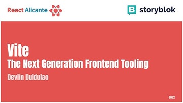 Vite: The next generation frontend tooling - DEVLIN DULDULAO