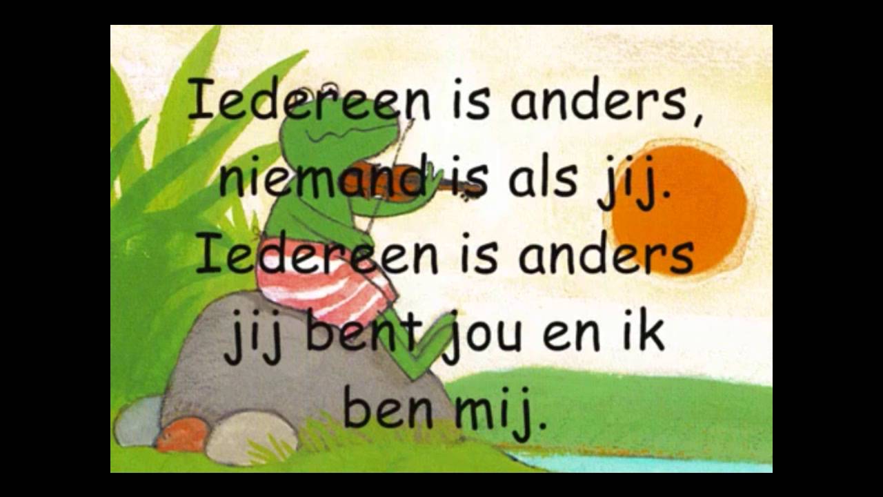 Iedereen is anders- wil je mijn vriendje zijn - YouTube