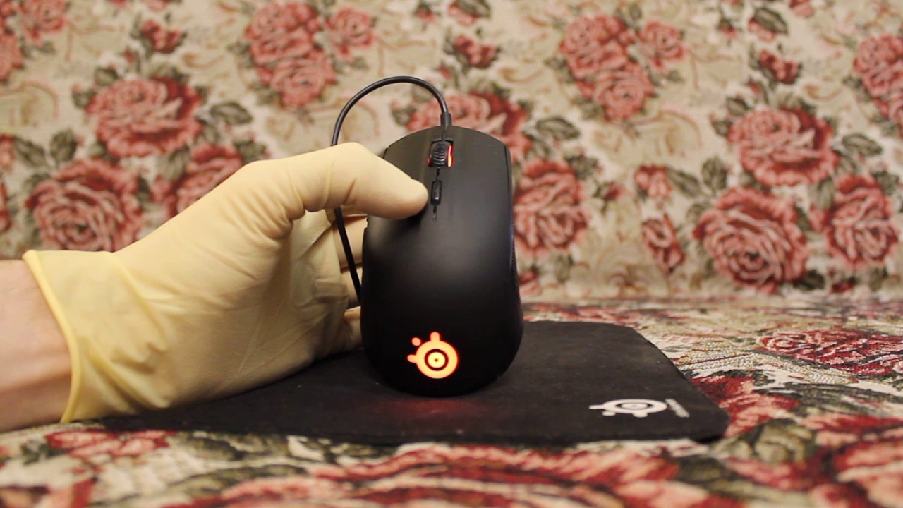 Мышь SteelSeries Rival 100 Black USB, Код товара: 270936