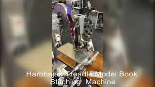 Treadle Model Book Stitching Machine |HARBHAJAN|J.A.TRADERS