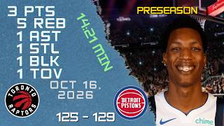 Jamarion Sharp Player Full High Lowlights vs PISTONS 16 10 2026 NBA PRESEASON Game