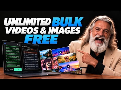 Generate Unlimited BULK AI Videos & Images for FREE in One Click | Free Ai Video Generator Unlimited