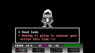 Dust Sans by FDY rebalanced by Team_HardCode (Phase 1, 2 and 3 attacks on phase 3)