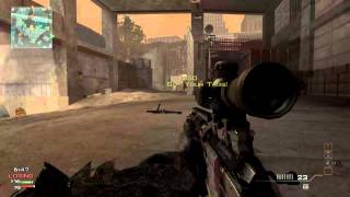 quick scope double kill head shot mw3