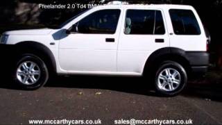 Used Land Rover Freelander 2.0 Td4 GS 5-Door Auto for sale EY52 Croydon McCarthy Cars Winter