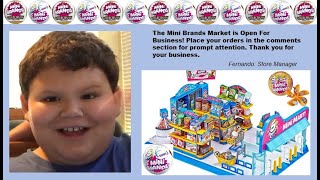 Mini Shop Order for Fred Ellison Guide