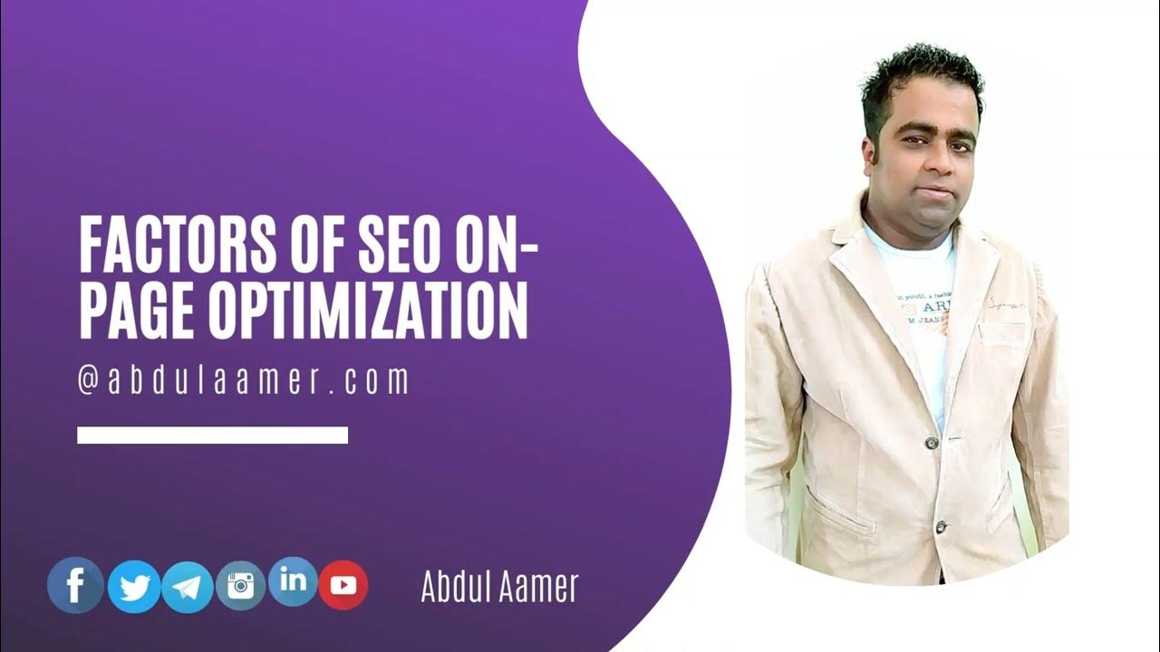 Secrets of SEO On Page Optimization: Step by Step Guide - YouTube