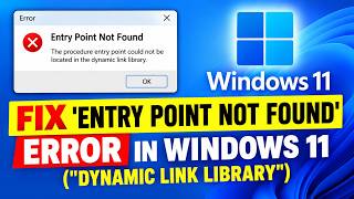 समस्या हल हुई: विंडोज 11 में 'Entry Point Not Found' एरर ("Dynamic Link Library") screenshot 3