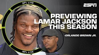 Lamar Jackson has ALL THE TOOLS to be someone we've never seen! - Orlando Brown Jr. | NFL Live
