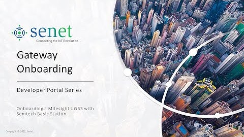 Developer Portal Series: Gateway Onboarding