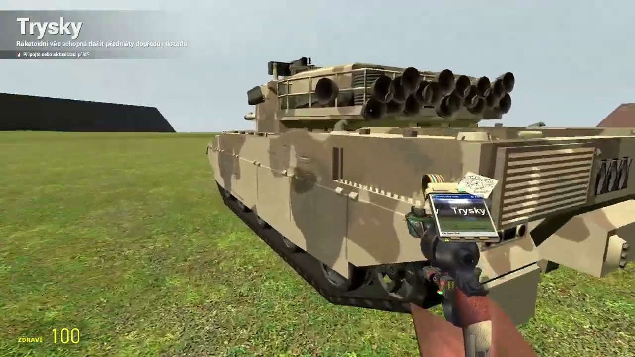 Dal jsem tankovi 20 malych trysek a 2 velky trysky PART 3 asi