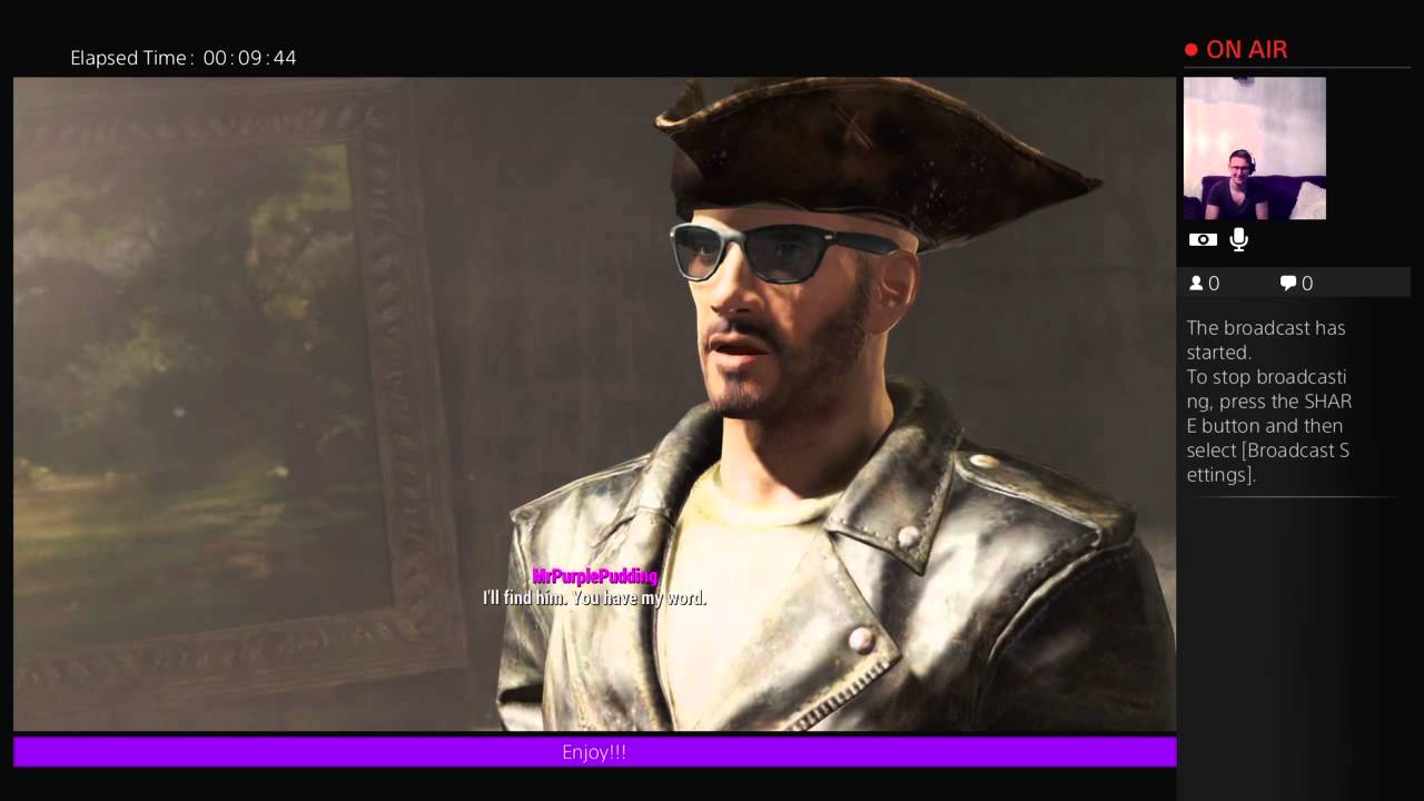 MrPurplePudding Fallout 4 LIVE "Meeting Valentine"