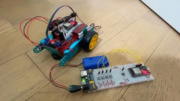 Demonstration: ESP32/ESP32-S Bluetooth Dual-Motor Remote Control Car