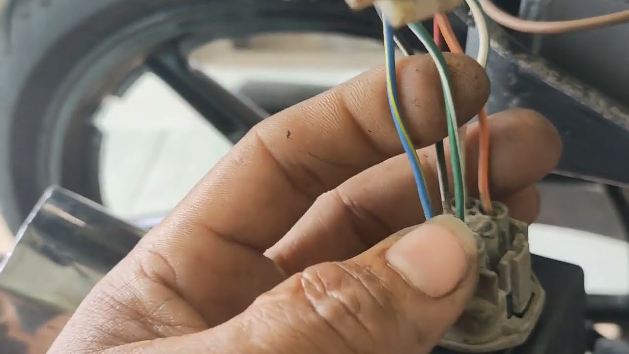 CDI Suzuki Satria hiu dan jalur alur kabel