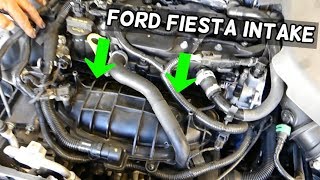 HOW TO REMOVE INTAKE MANIFOLD ON FORD FIESTA MK7 ST