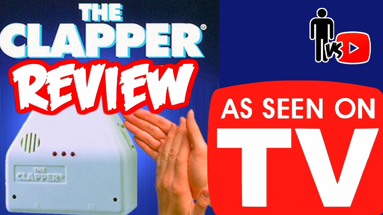 the clapper - as seen on tv product review - man vs youtube #17