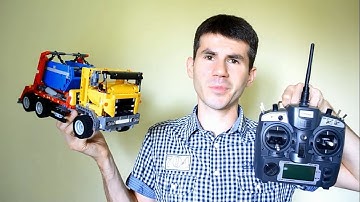 LEGO Technic 42024 2.4 GHz RC modification full remote control