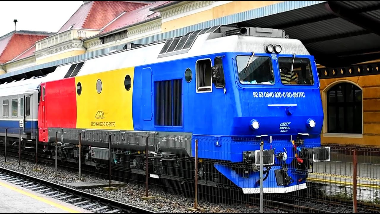 Romania Trains!!! 1 Hour , 120+ Trains!!!