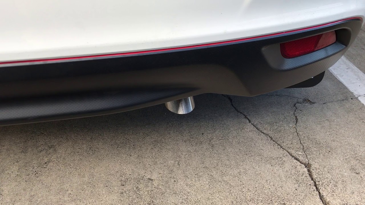 2017 Subaru Impreza 2.0i Sport with Nameless Muffler Delete YouTube