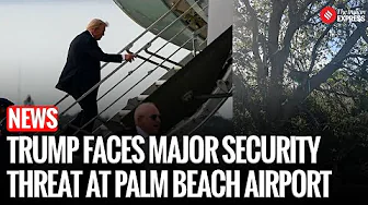 ‘Suspicious Stand’ Near Palm Beach Airport Raises Security Concerns for President Donald Trump