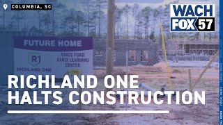 Richland One Halts Construction on Learning Center