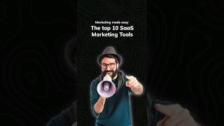 The top 10 Marketing Tools you need to know!!. #saasmarketing #marketingtools