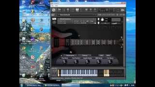 KONTAK Evolution Electric Guitar Strawberry