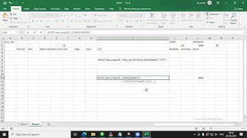 How Connect Option Sheet From Nest Trader to Excel Step by Step