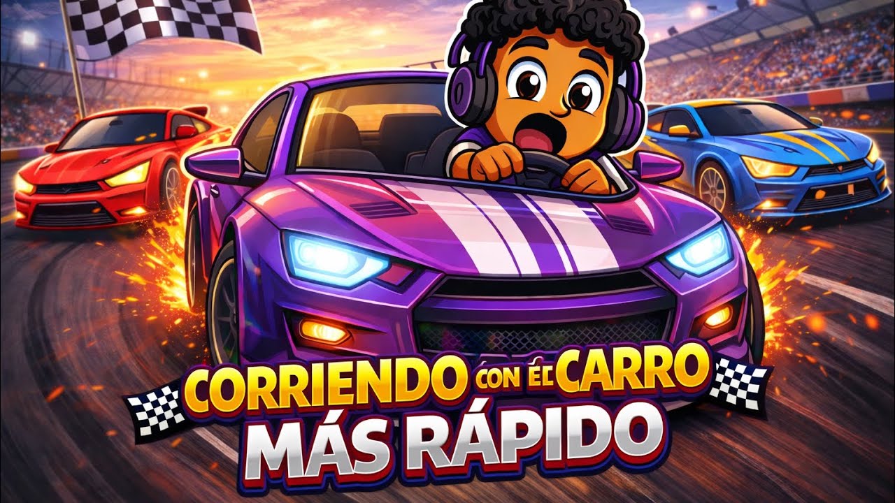 😨Corriendo Con el Carro Más Rápido😳 (quién ganará)