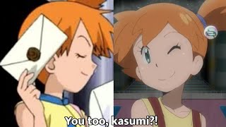 You too,kasumi?! - ash and misty - pokeshipping moment